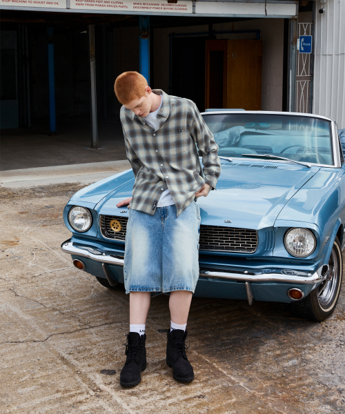 LMCの「LABEL POINT FLANNEL CHECK SHIRT brown(シャツ/ブラウス・レディース・その他・SMALL/LARGE/MEDIUM)」の2枚目の写真