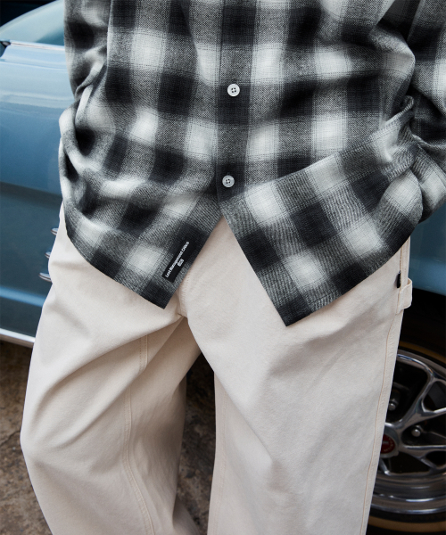 LMCの「LABEL POINT FLANNEL CHECK SHIRT brown(シャツ/ブラウス・レディース・その他・SMALL/LARGE/MEDIUM)」の7枚目の写真