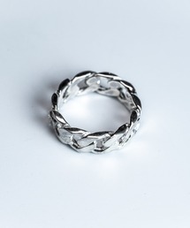 STUDIOUS | 【WAKAN SILVER SMIITH】R-049 Gourmette(グルメット)Chain ring M(リング)