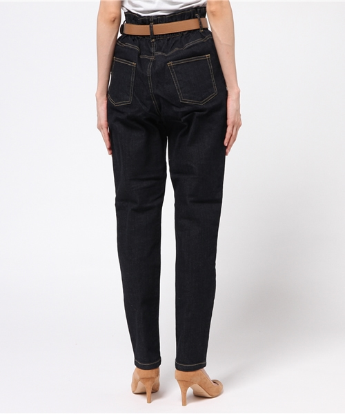 one after another NICE CLAUP（ワンアフターアナザーナイスクラップ）の「【ナイスクラップ】ハイウェストテーパードパンツ（その他パンツ・レディース・オフホワイト/ブルー/インディゴブルー・FREE）」の8枚目の写真