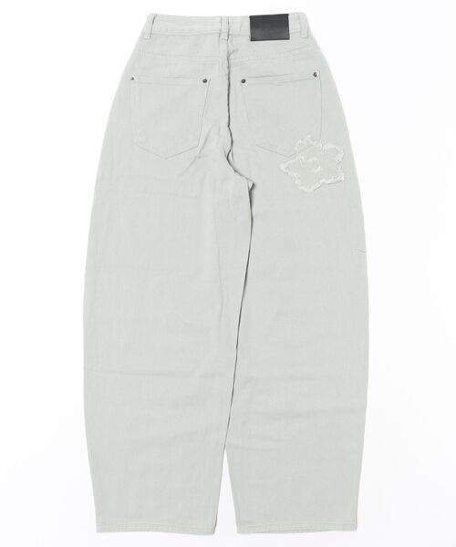 LAMPOON(ランプーン)の「フラワーデニムパンツ(デニムパンツ・レディース・グレー・LARGE/MEDIUM/SMALL)」の21枚目の写真