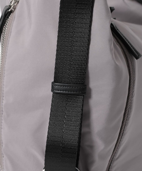 BAYFLOW（ベイフロー）の「[撥水&軽量]撥水3WAYリュック（バックパック/リュック・レディース・ブラック/グレー・FREE）」の7枚目の写真