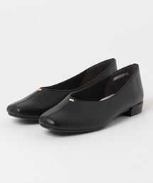 JOLI ENCORE(FR) ジョリー・アンコール  STUDS SQUARE PUMPS 2 スタッズスクエアパンプス2 JE-2220 BLACK