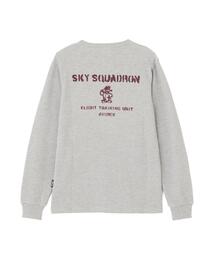 《WEB&DEPOT限定》MINI WAFFLE L/S T-SHIRT / ミニワッフル 長袖Tシャツ / AVIREX / アヴィレックス