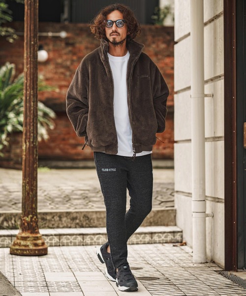 felkod(フィルコッド)の「mj11985- Fake Mink Fur Blouson フェイクミンクファーブルゾン(F26F060)(ブルゾン・メンズ・ブラック/モカ・M/S/L)」の7枚目の写真