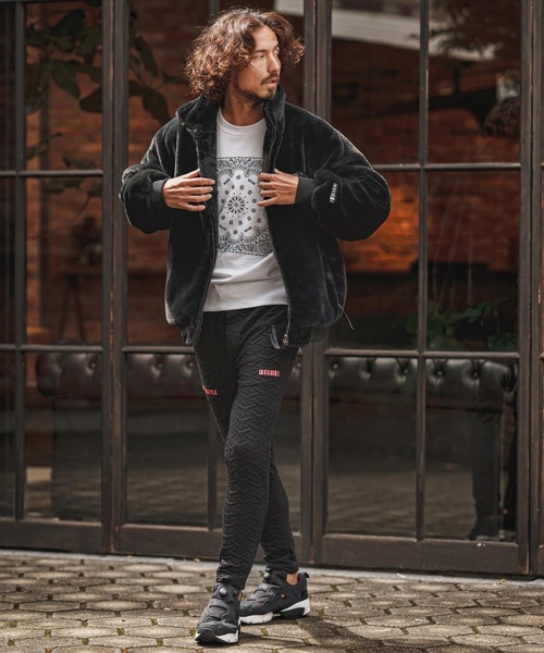 felkod(フィルコッド)の「mj11985- Fake Mink Fur Blouson フェイクミンクファーブルゾン(F26F060)(ブルゾン・メンズ・ブラック/モカ・M/S/L)」の12枚目の写真