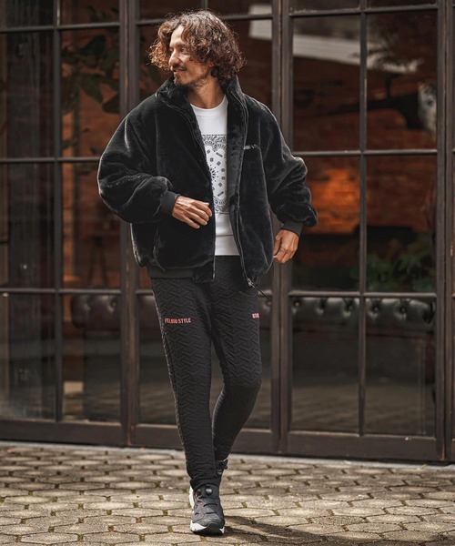 felkod(フィルコッド)の「mj11985- Fake Mink Fur Blouson フェイクミンクファーブルゾン(F26F060)(ブルゾン・メンズ・ブラック/モカ・M/S/L)」の13枚目の写真