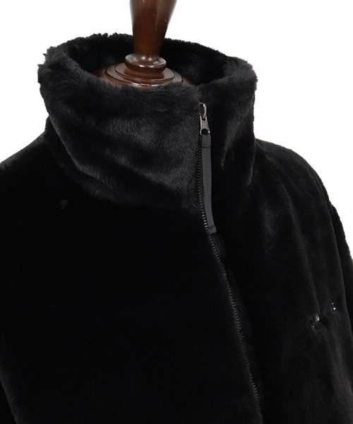 felkod(フィルコッド)の「mj11985- Fake Mink Fur Blouson フェイクミンクファーブルゾン(F26F060)(ブルゾン・メンズ・ブラック/モカ・M/S/L)」の19枚目の写真