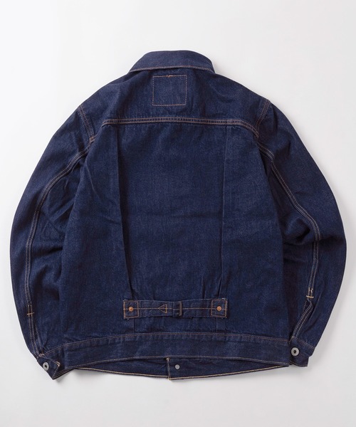 Levi's(リーバイス)の「【74】【Levi’s/リーバイス】TYPE 1 TRUCKER 14.7ozコットン100%デニムジャケット/ファースト/Gジャン/アメカジ/ヴィンテージ/大戦モデル/セルビッジ/赤耳/ライトアウター/ユニセックス/レディース/メンズ(デニムジャケット・メンズ・ダークインディゴブルー・S/M/L/XL)」の2枚目の写真