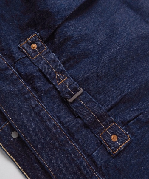 Levi's(リーバイス)の「【74】【Levi’s/リーバイス】TYPE 1 TRUCKER 14.7ozコットン100%デニムジャケット/ファースト/Gジャン/アメカジ/ヴィンテージ/大戦モデル/セルビッジ/赤耳/ライトアウター/ユニセックス/レディース/メンズ(デニムジャケット・メンズ・ダークインディゴブルー・S/M/L/XL)」の11枚目の写真
