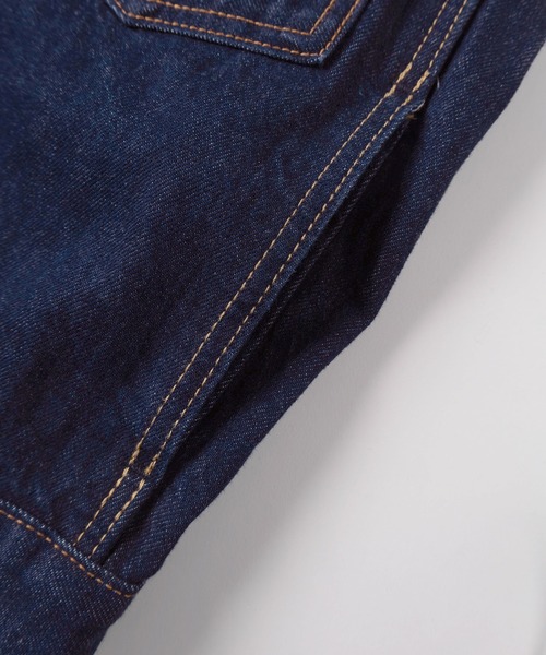 Levi's(リーバイス)の「【74】【Levi’s/リーバイス】TYPE 1 TRUCKER 14.7ozコットン100%デニムジャケット/ファースト/Gジャン/アメカジ/ヴィンテージ/大戦モデル/セルビッジ/赤耳/ライトアウター/ユニセックス/レディース/メンズ(デニムジャケット・メンズ・ダークインディゴブルー・S/M/L/XL)」の14枚目の写真