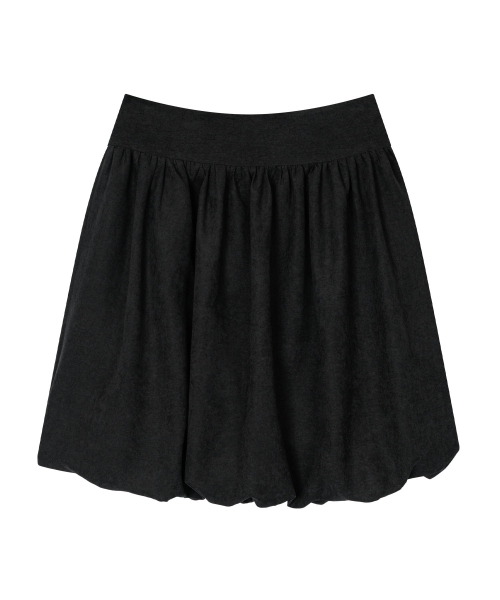 UGLY SHADOW(アグリーシャドウ)の「ボタンパンプキンミディスカート(ブラック)(スカート・レディース・その他・SMALL/MEDIUM)」の3枚目の写真