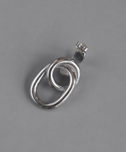 abaskdesign(アバスクデザイン)の「金属アレルギー対応 オーバルダブルピアス(ピアス(両耳用)・レディース・シルバー・FREE)」の7枚目の写真