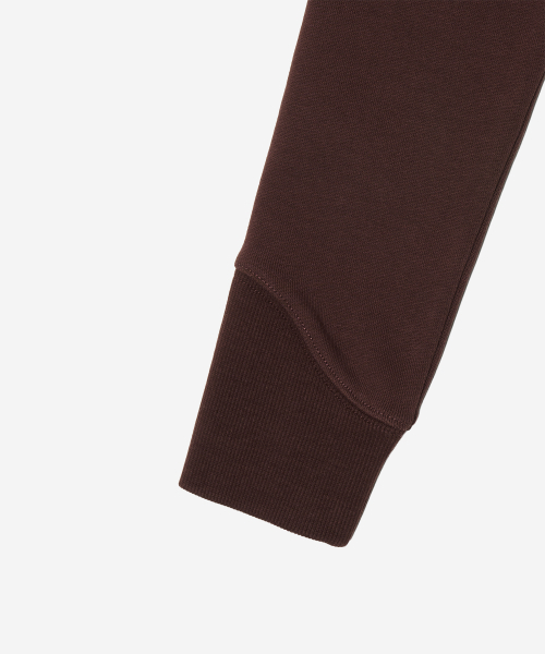 NODE LABS（ノードラボ）の「DEV:12 ウィメンズ 切替 スリム クロップドフードTシャツ_ココア ブラウン（パーカー・レディース・その他・MEDIUM/SMALL）」の8枚目の写真