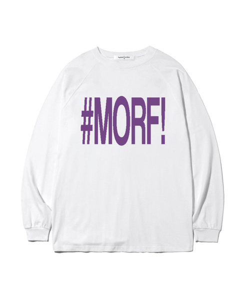 THEMORFHOUSE(ザモーフハウス)の「MORF タイポプリント オーバーサイズ ロングスリーブ ブラウン(Tシャツ/カットソー・レディース・その他・SMALL/MEDIUM/LARGE)」の2枚目の写真