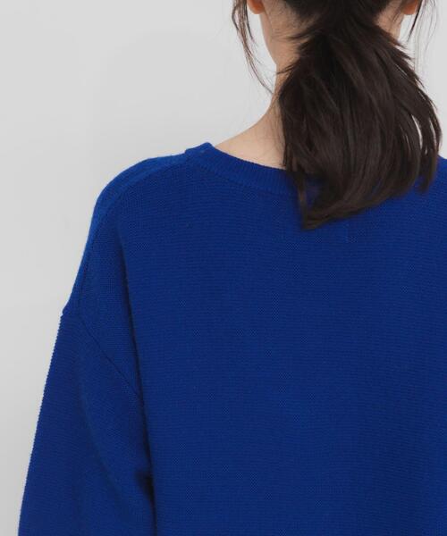 URBAN RESEARCH(アーバンリサーチ)の「new basic RIDGE PULL KNIT(ニット/セーター・レディース・ブラック/カーキ/ブルー・FREE)」の18枚目の写真