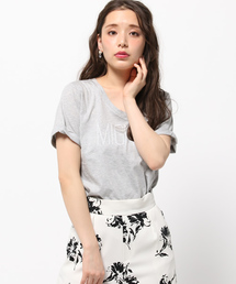 31 Sons de mode | ＶネックロゴＴシャツ(Tシャツ/カットソー)