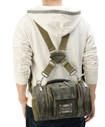 DEVICE（デバイス）の「DEVICE デバイス MAD ミリタリー 4way ヒップバッグ リュックサック ショルダーバッグ ボディバッグ ハンドバッグ（バックパック/リュック）」