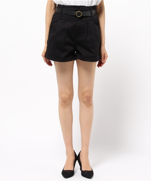 Heather（ヘザー）の「サークルバックルハイウエストショートパンツ　729613（デニムパンツ・レディース・ブラック/ライトブルー/ネイビー・SMALL/MEDIUM）」の8枚目の写真