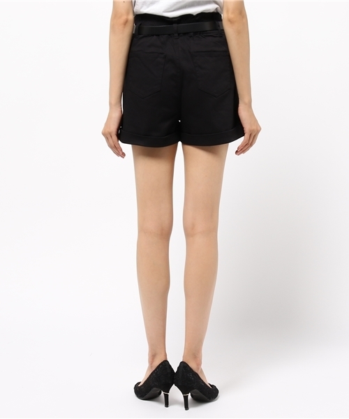 Heather（ヘザー）の「サークルバックルハイウエストショートパンツ　729613（デニムパンツ・レディース・ブラック/ライトブルー/ネイビー・SMALL/MEDIUM）」の10枚目の写真