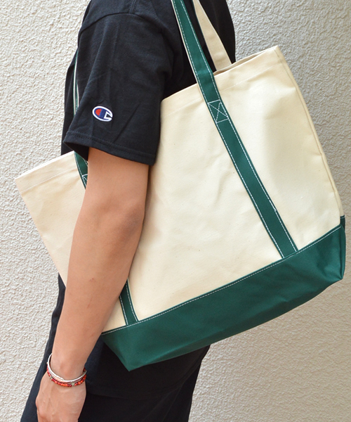 ROOPTOKYO(ループトウキョウ)の「【再入荷】 トートバッグ キャンバス 無地(トートバッグ・レディース・グリーン/ブラック/ネイビー・FREE)」の3枚目の写真
