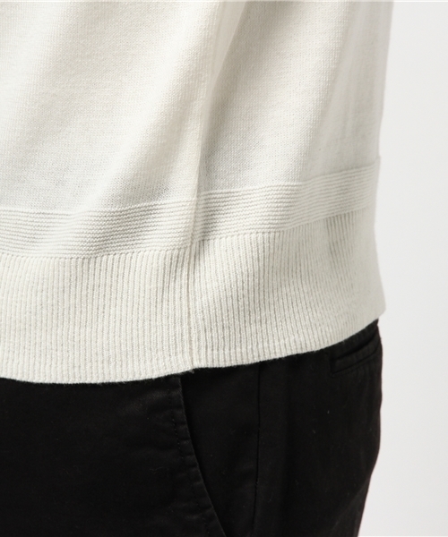 Denime（ドゥニーム）の「カシミアミックスクルーネックニット（ニット/セーター・メンズ・カーキ/ネイビー/グレー/ホワイト/レッド・LARGE/X-LARGE/MEDIUM）」の10枚目の写真