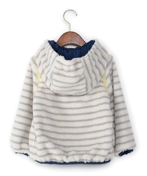 green label relaxing(グリーンレーベルリラクシング)の「【KIDS】タフタ×ボア ブルゾン リバーシブル◆(ブルゾン・キッズ・レッド/ネイビー・115cm/105cm/125cm/135cm/95cm)」の17枚目の写真