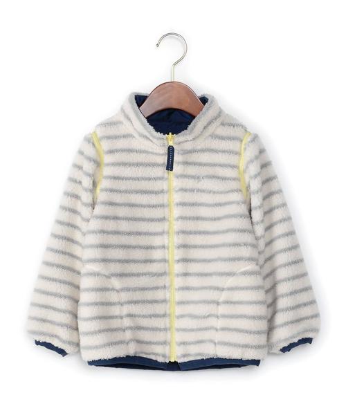 green label relaxing(グリーンレーベルリラクシング)の「【KIDS】タフタ×ボア ブルゾン リバーシブル◆(ブルゾン・キッズ・レッド/ネイビー・115cm/105cm/125cm/135cm/95cm)」の20枚目の写真