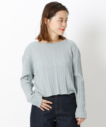 mystic | ランダムリブ2WAYカーデ(ニット/セーター)