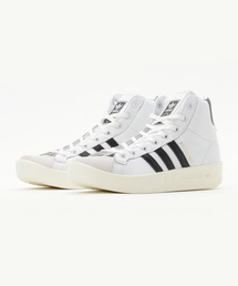 adidasオリジナルス　ALLROUND OG W ハイカットスニーカー　黒 adidas（アディダス）の「オリジナルス [ALLROUND OG W