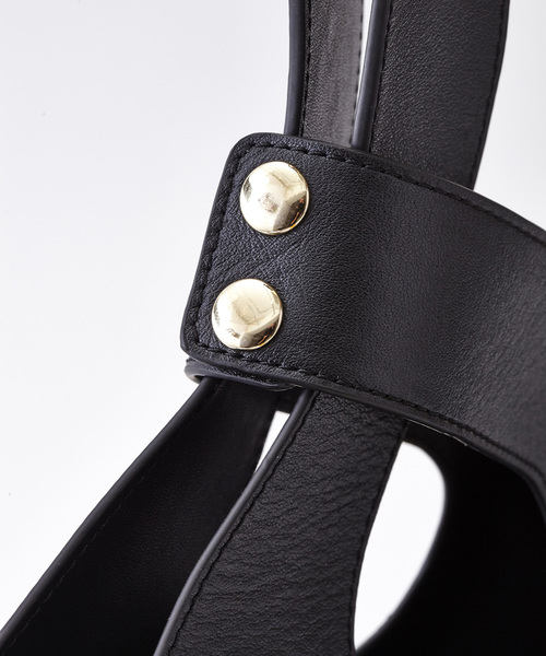 Gem.（ジェム）の「【Gem.】ワンハンドルバッグ　/ Raks 011012494（トートバッグ・レディース・ブラック/グリーン/オフホワイト・FREE）」の8枚目の写真