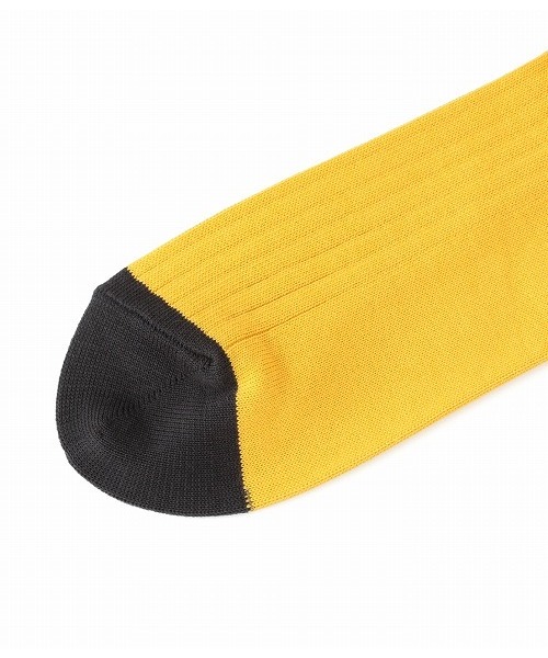 ADAM ET ROPE'（アダムエロペ）の「カラースキームソックス（ソックス/靴下・メンズ・ホワイト/ブラウン系その他/ネイビー/パープル/イエロー・FREE）」の8枚目の写真