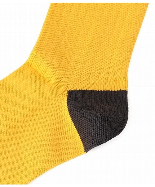 ADAM ET ROPE'（アダムエロペ）の「カラースキームソックス（ソックス/靴下・メンズ・ホワイト/ブラウン系その他/ネイビー/パープル/イエロー・FREE）」の10枚目の写真