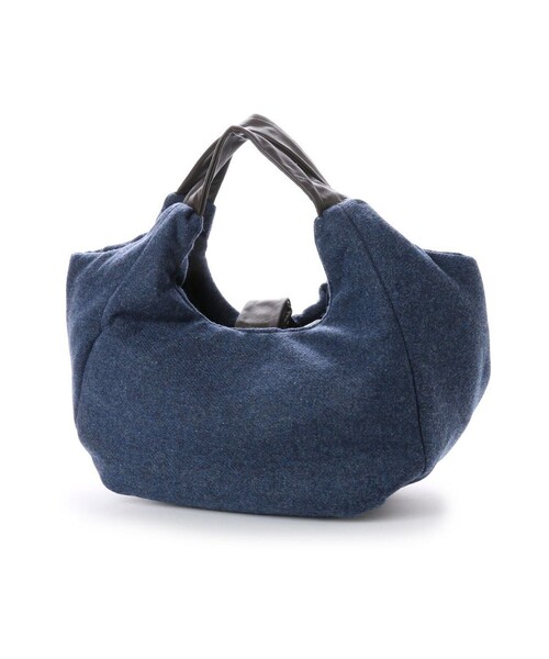 CAMPER（カンペール）の「[カンペール] VALLDEMOSSA TWEED トートバッグS（トートバッグ・レディース・ブルー・FREE）」の2枚目の写真