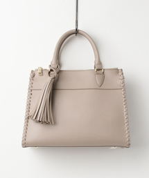 PASSE-DIX | PASSE-DIX / パスディス　ダブルファスナーかがり2WAYミニトート(ショルダーバッグ)