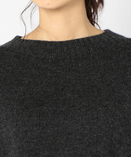 SHIPS（シップス）の「ハイネックプルオーバー（ニット/セーター・レディース・ナチュラル/ダークグレー/ピンク・ONE SIZE）」の8枚目の写真