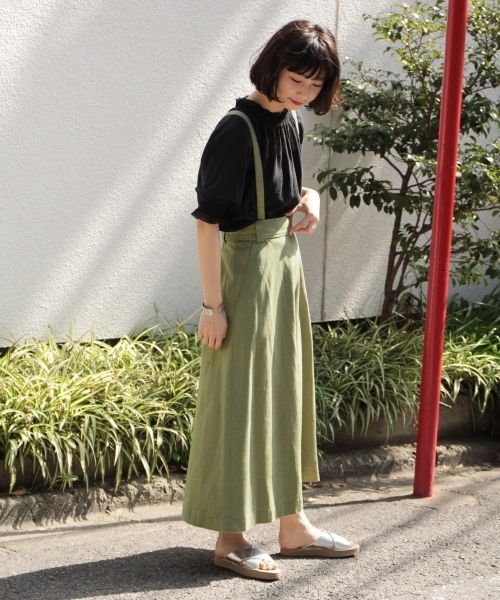 LOWRYS FARM(ローリーズファーム)の「★WEB限定アイテム★プリエリブラウス 795114(シャツ/ブラウス・レディース・ブラック/オフホワイト・MEDIUM/LARGE)」の15枚目の写真