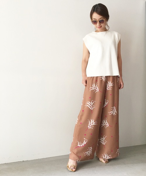 Banner Barrett（バナーバレット）の「MILANO LIB /ノースリーブニットプルオーバー【ウォッシャブル】（ニット/セーター・レディース・ホワイト/ベージュ/ブラック/カーキ・38）」の8枚目の写真