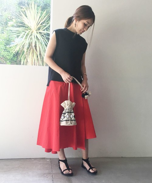 Banner Barrett（バナーバレット）の「MILANO LIB /ノースリーブニットプルオーバー【ウォッシャブル】（ニット/セーター・レディース・ホワイト/ベージュ/ブラック/カーキ・38）」の13枚目の写真