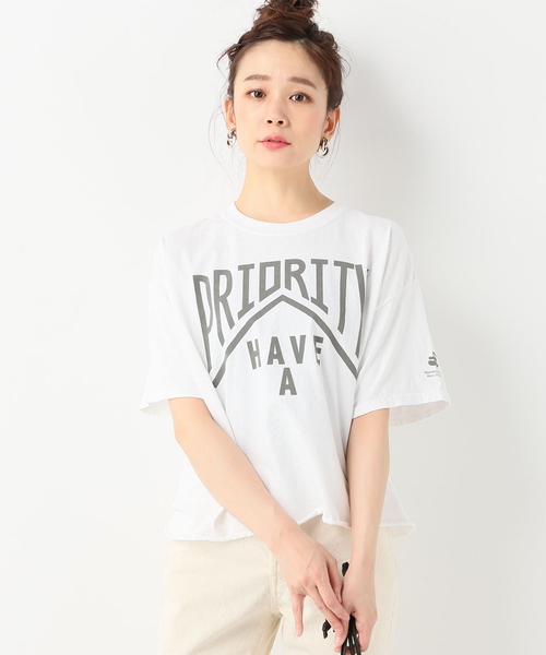 THE DAY ON THE BEACH(ザデイオンザビーチ)の「【THE DAY ON THE BEACH / ザ・デイ・オンザビーチ】6.0 OZ Comfort Colo(Tシャツ/カットソー・レディース・ホワイト/ブルー/ホワイト系その他/ブラック系その他/ベージュ・FREE)」の3枚目の写真