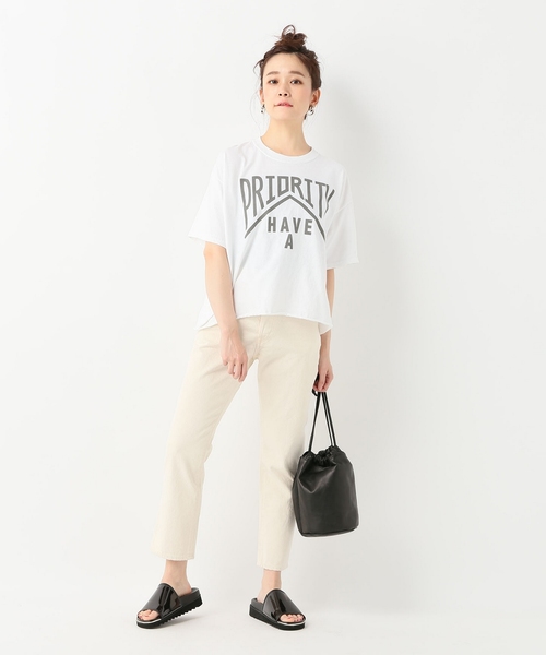 THE DAY ON THE BEACH(ザデイオンザビーチ)の「【THE DAY ON THE BEACH / ザ・デイ・オンザビーチ】6.0 OZ Comfort Colo(Tシャツ/カットソー・レディース・ホワイト/ブルー/ホワイト系その他/ブラック系その他/ベージュ・FREE)」の12枚目の写真