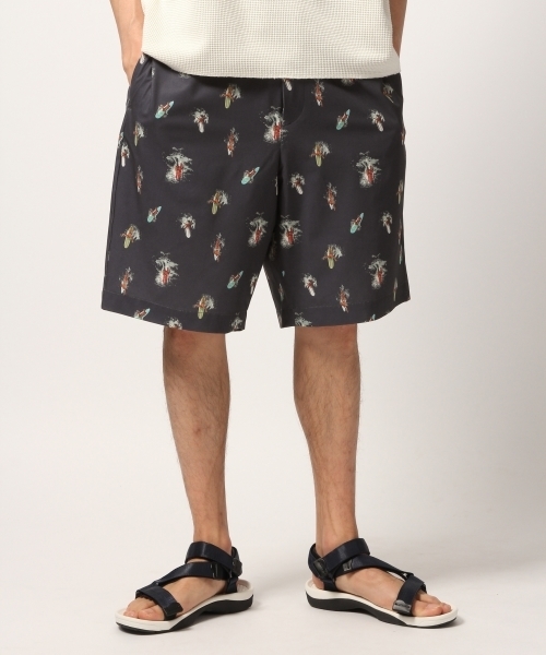 GLOBAL WORK（グローバルワーク）の「ストレッチコンフォートショーツ/790300（その他パンツ・メンズ・ネイビー/ライトブルー/ダークブラウン/ブラック/イエロー・MEDIUM/LARGE）」の4枚目の写真