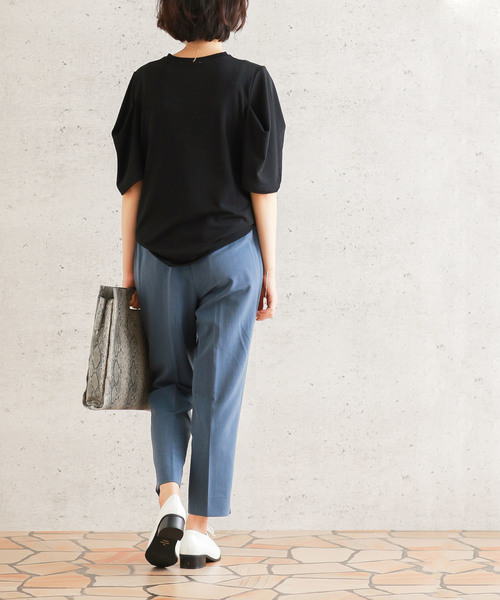 menue(メヌエ)の「レースアップ オックスフォード ポインテッドトゥ シューズ(ドレスシューズ・レディース・ホワイト/ブラック/ブラック系その他/ダークブラウン・M/L/LL/3L/SS/S)」の5枚目の写真