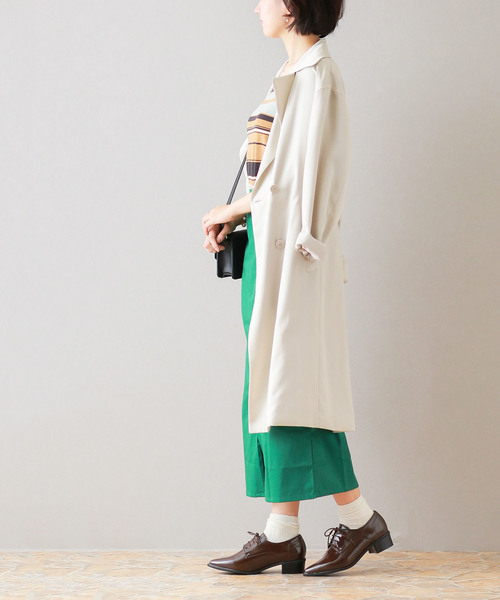 menue(メヌエ)の「レースアップ オックスフォード ポインテッドトゥ シューズ(ドレスシューズ・レディース・ホワイト/ブラック/ブラック系その他/ダークブラウン・M/L/LL/3L/SS/S)」の8枚目の写真