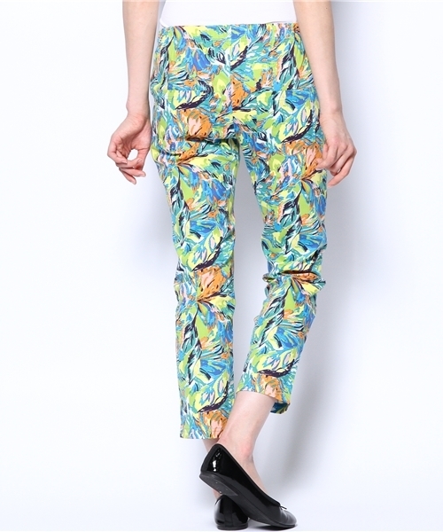 チチカカ（チチカカ）の「トロピカルクロップドレギンスパンツ（レギンス/スパッツ・レディース・グリーン・SMALL/MEDIUM）」の3枚目の写真