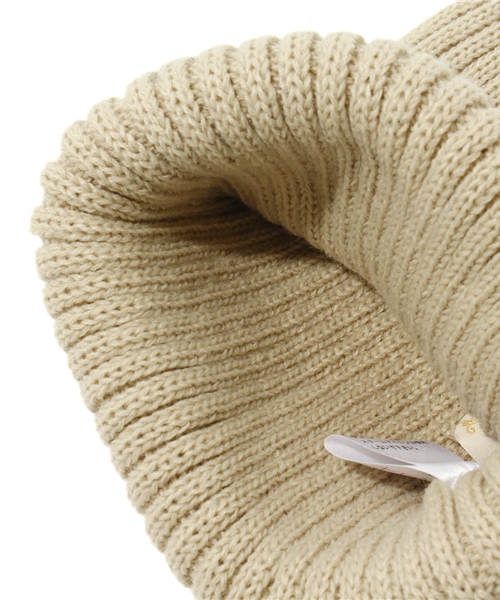 Khaju（カージュ）の「Khaju:ニットキャップ（ニットキャップ/ビーニー・レディース・ベージュ/カーキ/レッド系その他/グレー/ブラック/ブルー/ネイビー/ピンク系その他・ONE SIZE）」の19枚目の写真