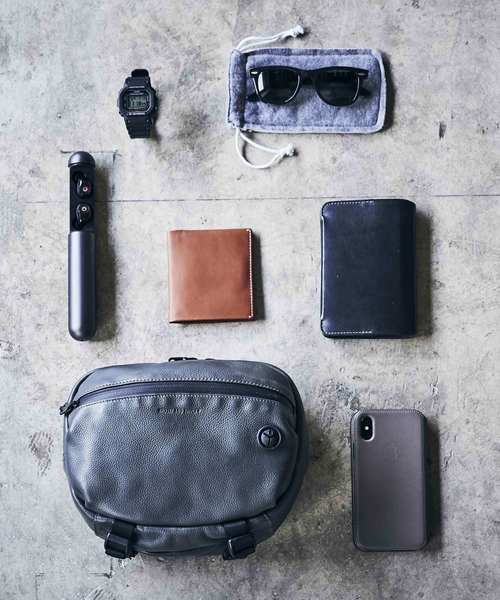 BROSKI AND SUPPLY/ブロスキーアンドサプライ】RIM -MOON LEATHER ver.-