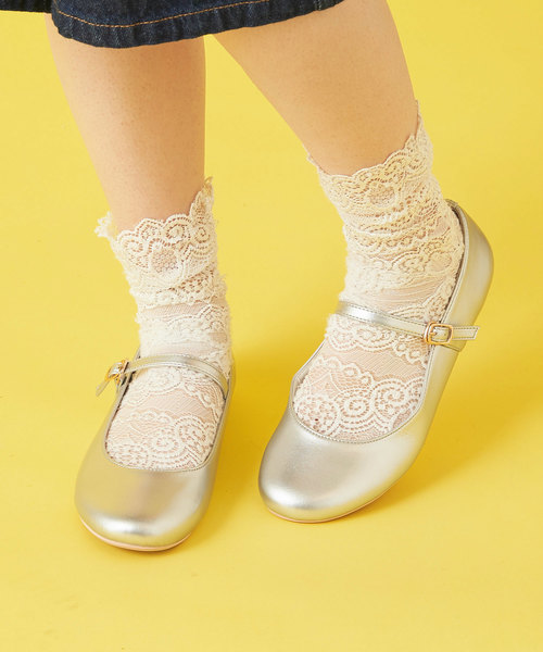 OLIVE des OLIVE（オリーブデオリーブ）の「ワンストラップシューズ（その他シューズ・レディース・ベージュ/ブラック/シルバー・SMALL/MEDIUM/LARGE）」の3枚目の写真