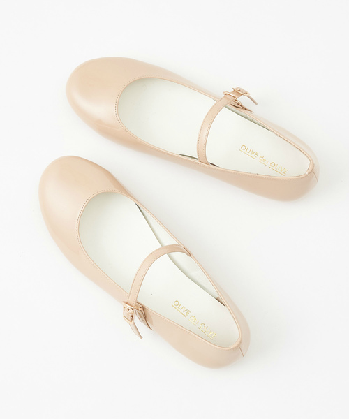 OLIVE des OLIVE（オリーブデオリーブ）の「ワンストラップシューズ（その他シューズ・レディース・ベージュ/ブラック/シルバー・SMALL/MEDIUM/LARGE）」の12枚目の写真