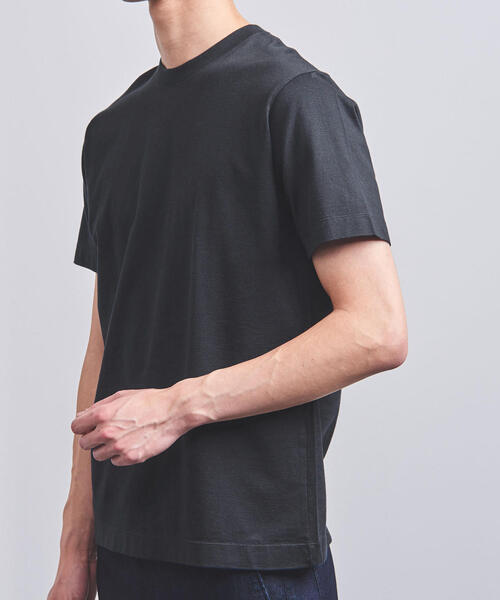 UNITED ARROWS（ユナイテッドアローズ）の「＜UNITED ARROWS＞ アメリカン シーアイランドコットン クルーネック（Tシャツ/カットソー・メンズ・ホワイト/ベージュ/ネイビー/ブラック/ライトグレー・MEDIUM/SMALL/X-LARGE/X-SMALL/LARGE）」の11枚目の写真